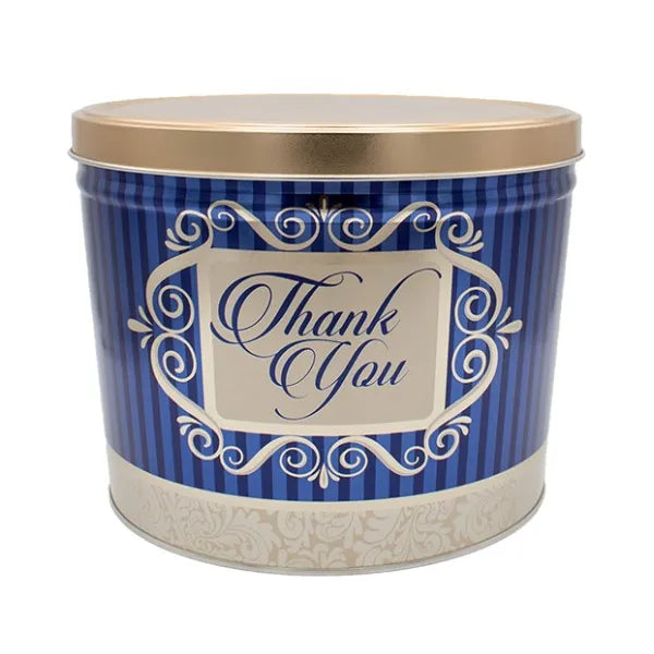 Filled Popcorn Tins