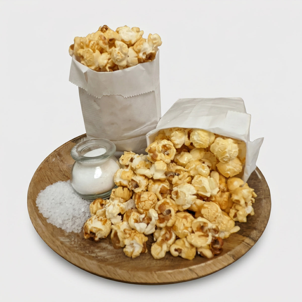 Kettle Corn The Popcorn Loft kettle corn snack mix in golden caramel popcorn with fair and carnival style