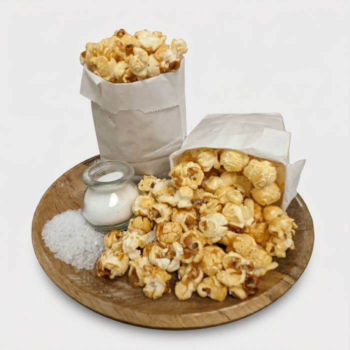 Kettle Corn The Popcorn Loft kettle corn snack mix in golden caramel popcorn with fair and carnival style