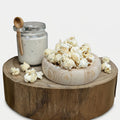 Ranch The Popcorn Loft dipping sauce cup with creamy white ranch for popcorn, wings, carrots, and fries