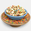 Rebels Pebbles- Fundraiser by The Popcorn Loft snack popcorn with vanilla and fruity cereal layer, white and colorful